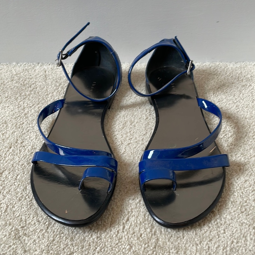 Theory Blue Sandals 38